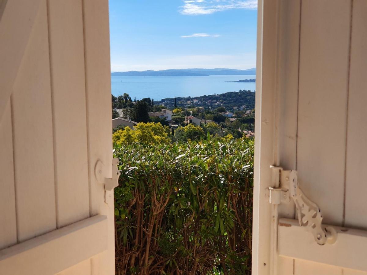 Les Issambres Appart 6 Pers Grande Terrasse Superbe Vue Mer Et Golfe De Saint Tropez, Piscine Εξωτερικό φωτογραφία