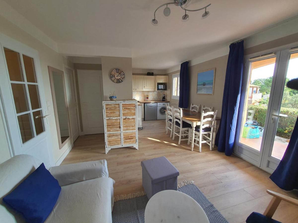 Les Issambres Appart 6 Pers Grande Terrasse Superbe Vue Mer Et Golfe De Saint Tropez, Piscine Εξωτερικό φωτογραφία