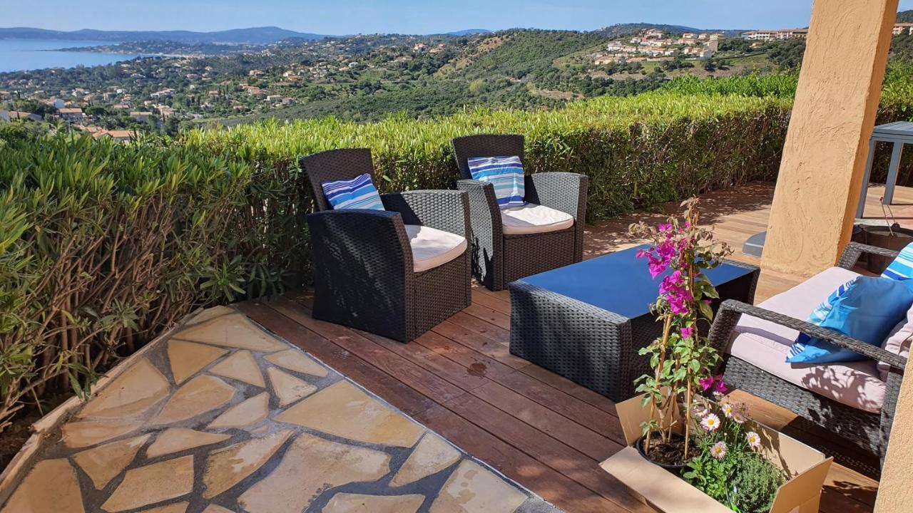 Les Issambres Appart 6 Pers Grande Terrasse Superbe Vue Mer Et Golfe De Saint Tropez, Piscine Εξωτερικό φωτογραφία