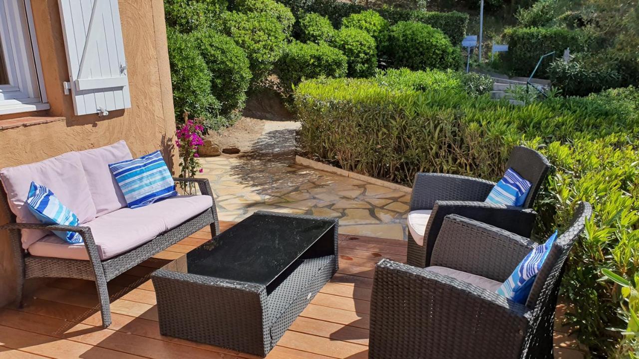 Les Issambres Appart 6 Pers Grande Terrasse Superbe Vue Mer Et Golfe De Saint Tropez, Piscine Εξωτερικό φωτογραφία