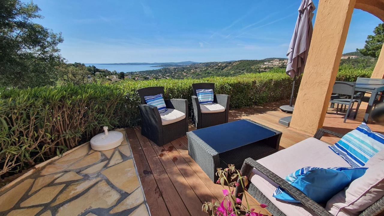 Les Issambres Appart 6 Pers Grande Terrasse Superbe Vue Mer Et Golfe De Saint Tropez, Piscine Εξωτερικό φωτογραφία