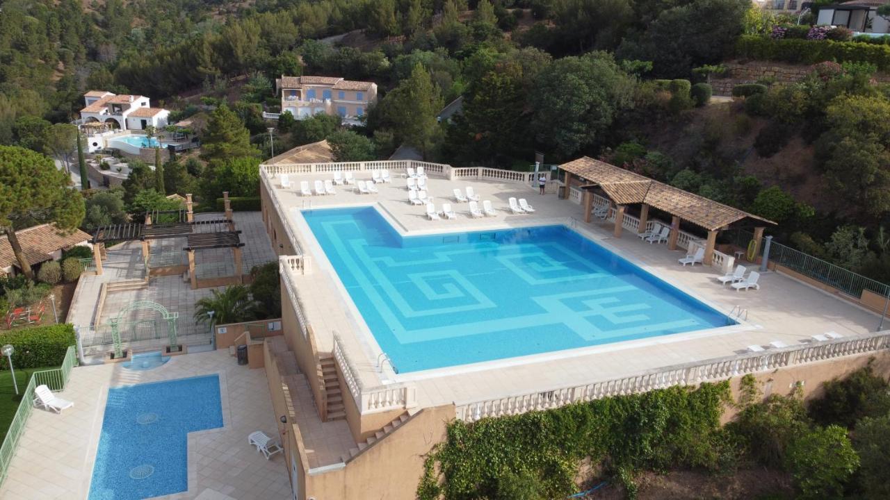 Les Issambres Appart 6 Pers Grande Terrasse Superbe Vue Mer Et Golfe De Saint Tropez, Piscine Εξωτερικό φωτογραφία